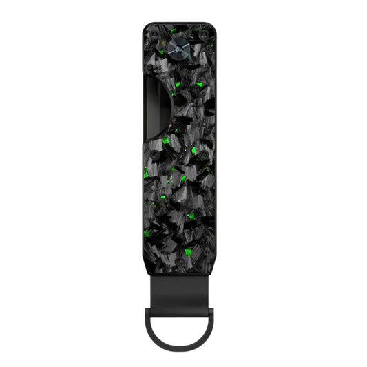 Green Fragment | Forged Carbon Fiber | Key Case