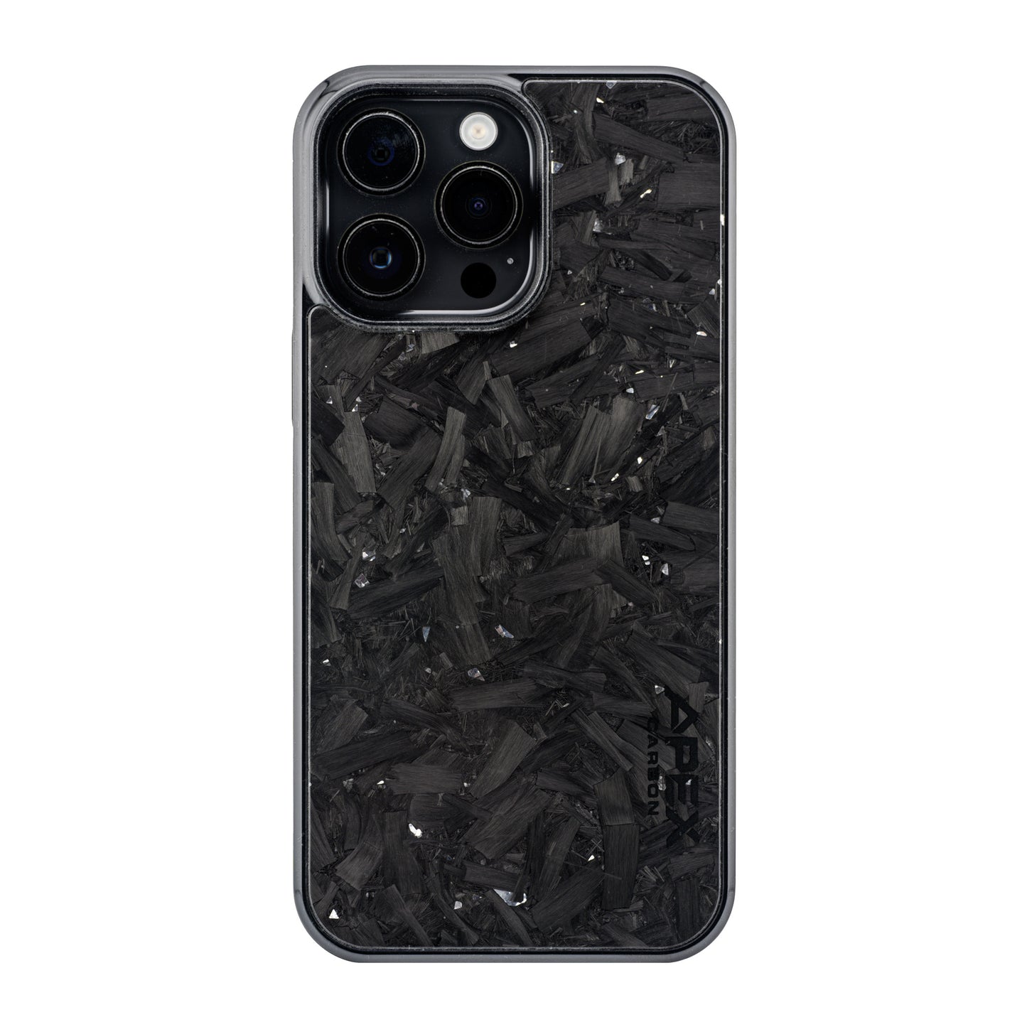 Silver Large Fragment Series | Forged Carbon Fiber | iPhone Case | IMPACT SERIES