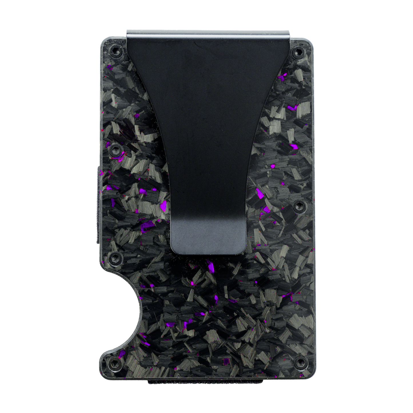 Purple Fragment | Forged Carbon Fiber | Card Holder