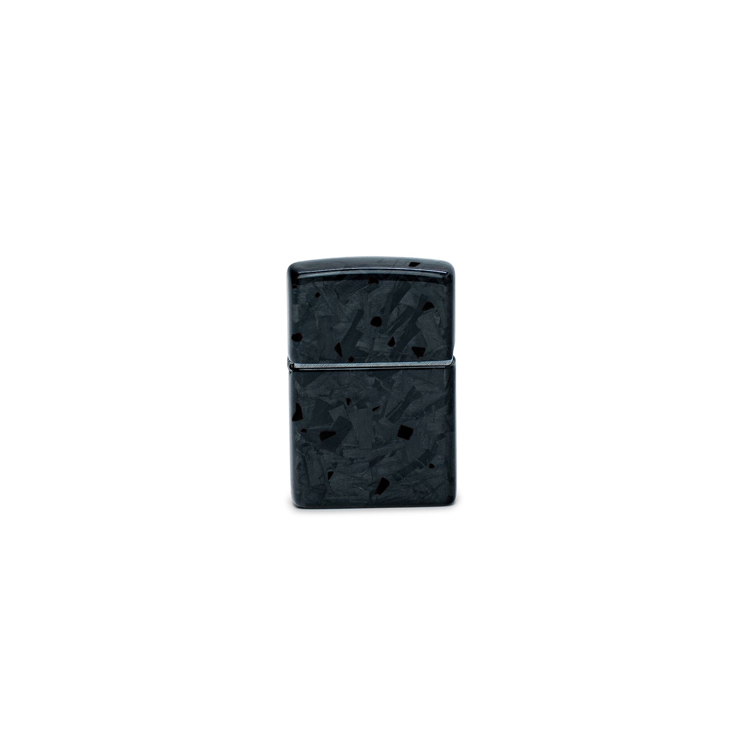 Black Fragment | Forged Carbon Fiber | Zippo Case