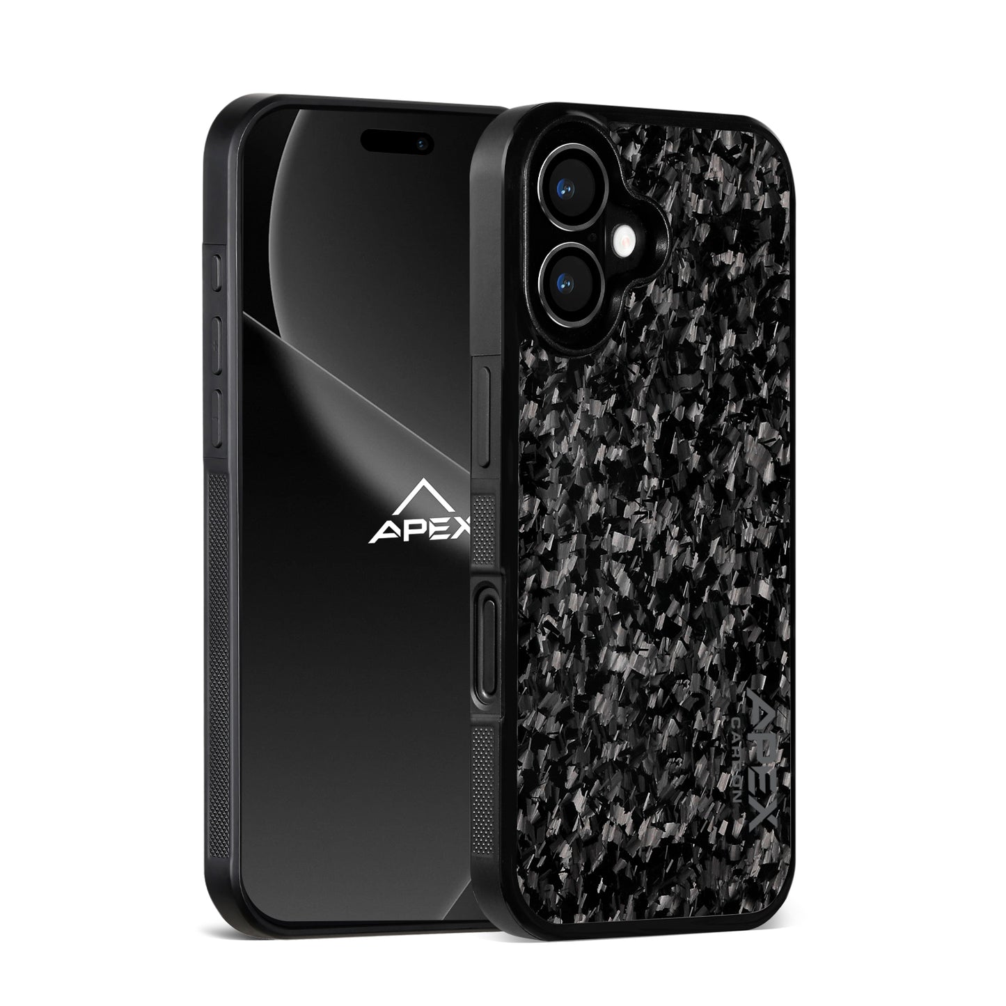 Black Fragment | Forged Carbon Fiber | iPhone Case | IMPACT SERIES
