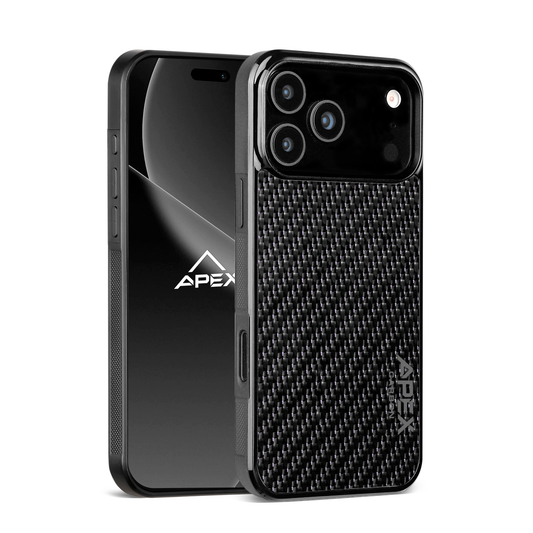 Carbon Fiber Black Lace | iPhone Case | IMPACT SERIES