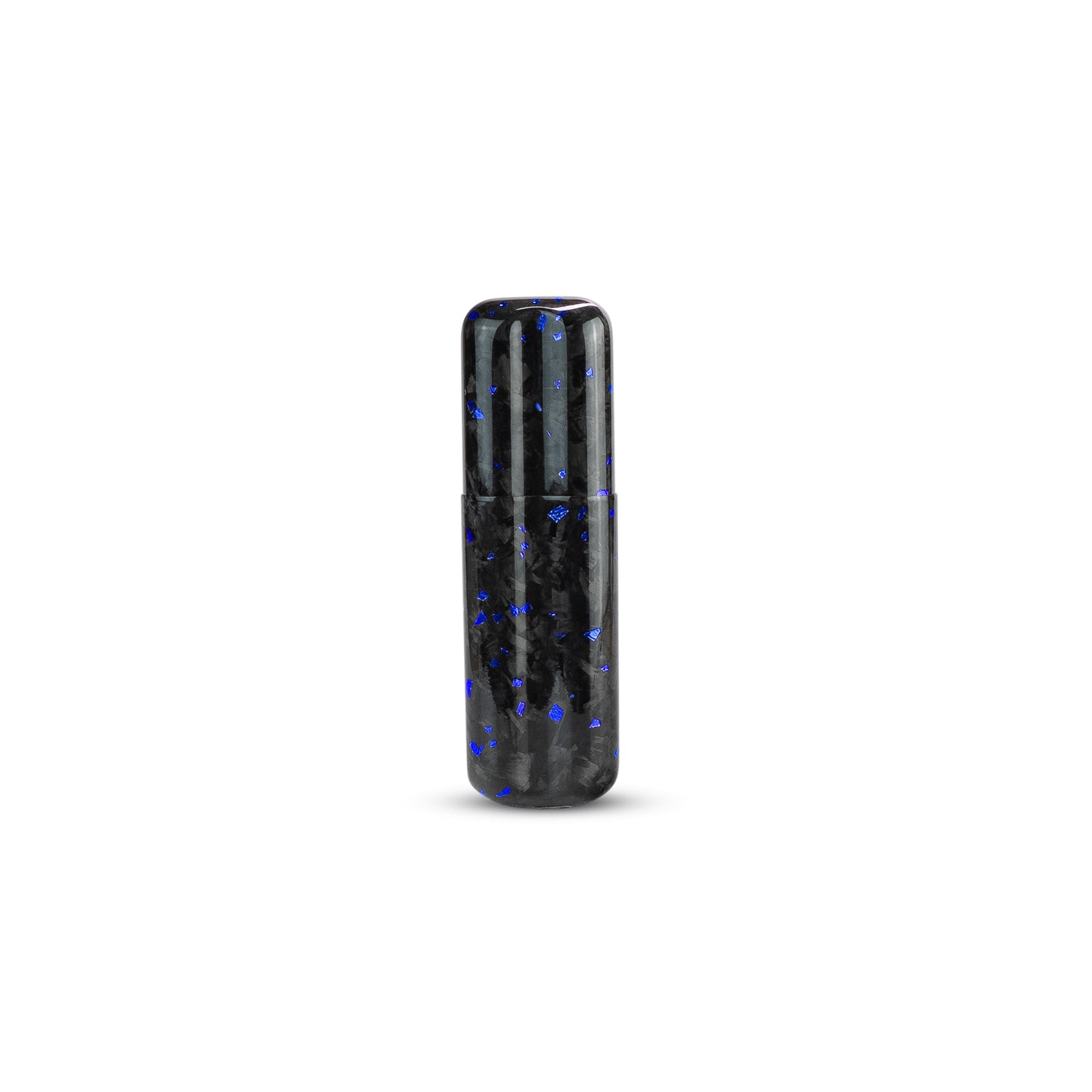 Blue Fragment | Real Forged Carbon Fiber | 2 Tube Cigar Case