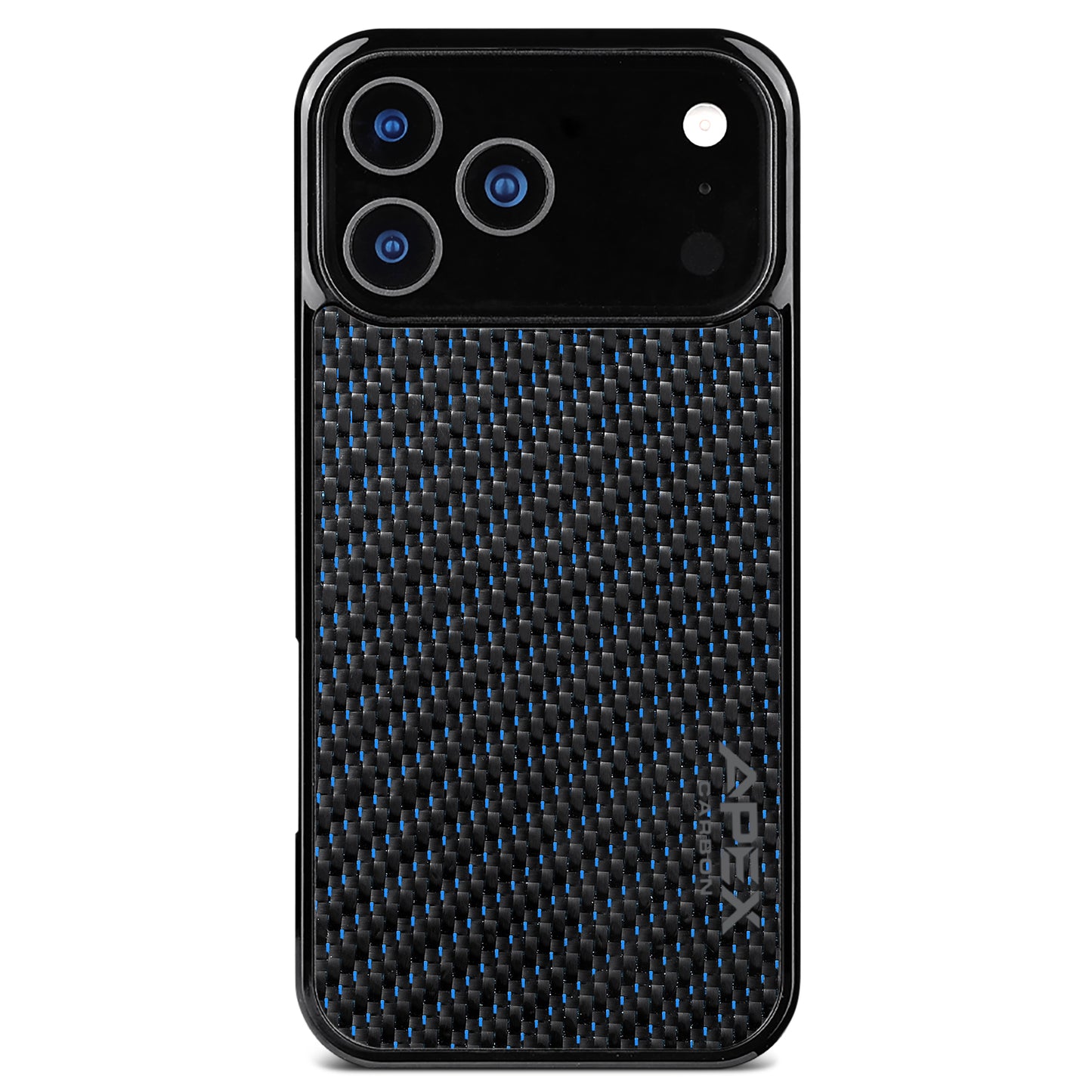 Carbon Fiber Blue Lace | iPhone Case | IMPACT SERIES