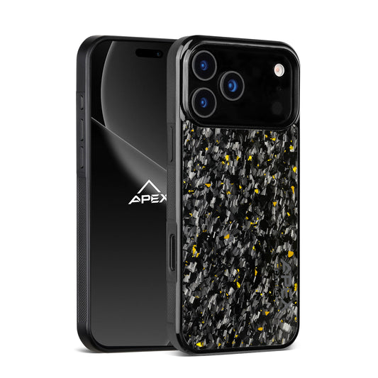 Gold Fragment  | Forged Carbon Fiber | iPhone Case | IMPACT SERIES