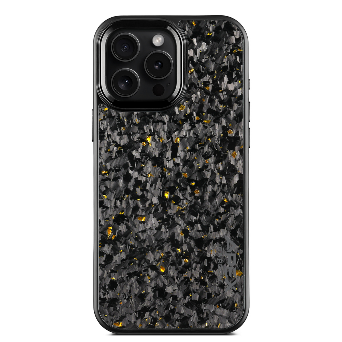 Gold Fragment | Forged Carbon Fiber | iPhone Case | IMPACT SERIES 2.0