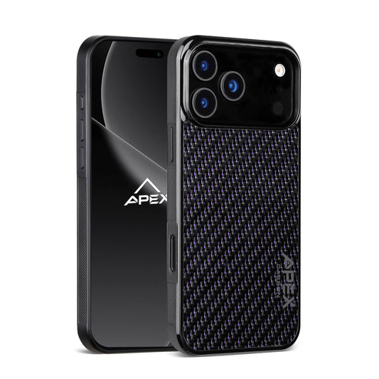 Carbon Fiber Purple Lace | iPhone Case | IMPACT SERIES