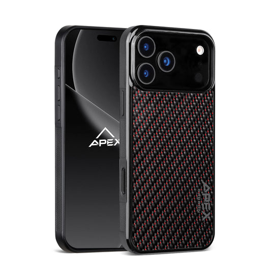 Carbon Fiber Red Lace | iPhone Case | IMPACT SERIES