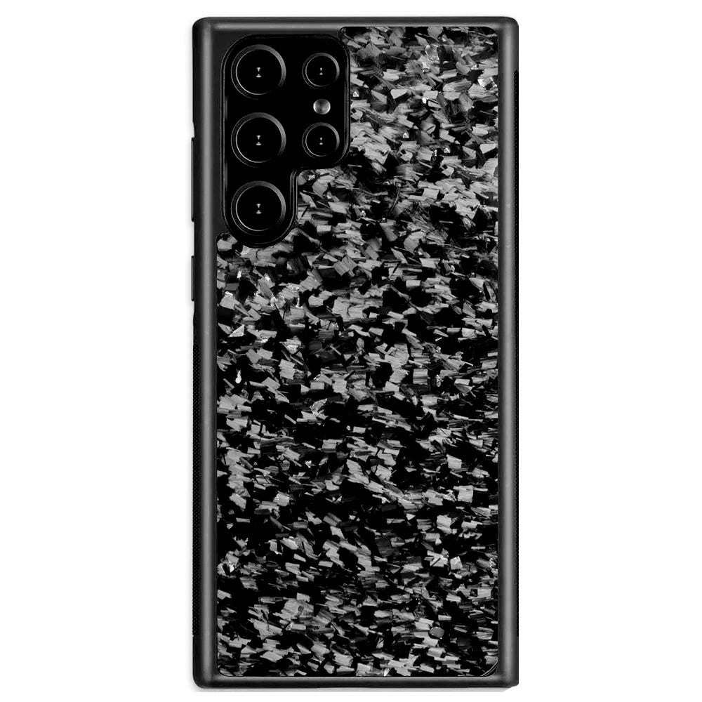 Black Fragment | Forged Carbon Fiber | Samsung Case | IMPACT SERIES