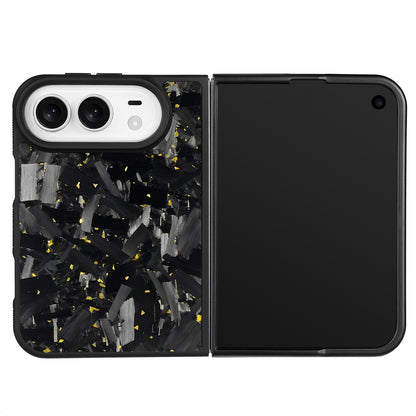 Gold Large Fragment Series | Forged Carbon Fiber | iPhone Case | IMPACT SERIES
