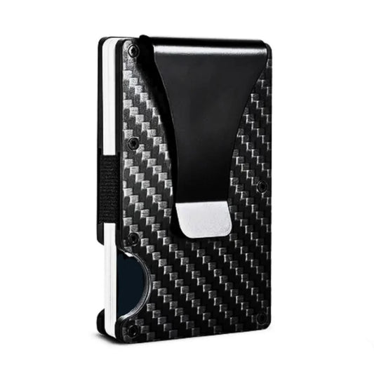 CARD HOLDERS | Weave Normal Black | Carbon Fiber