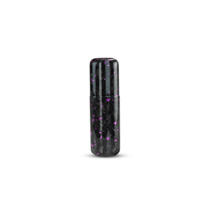 Purple Fragment | Real Forged Carbon Fiber | 2 Tube Cigar Case