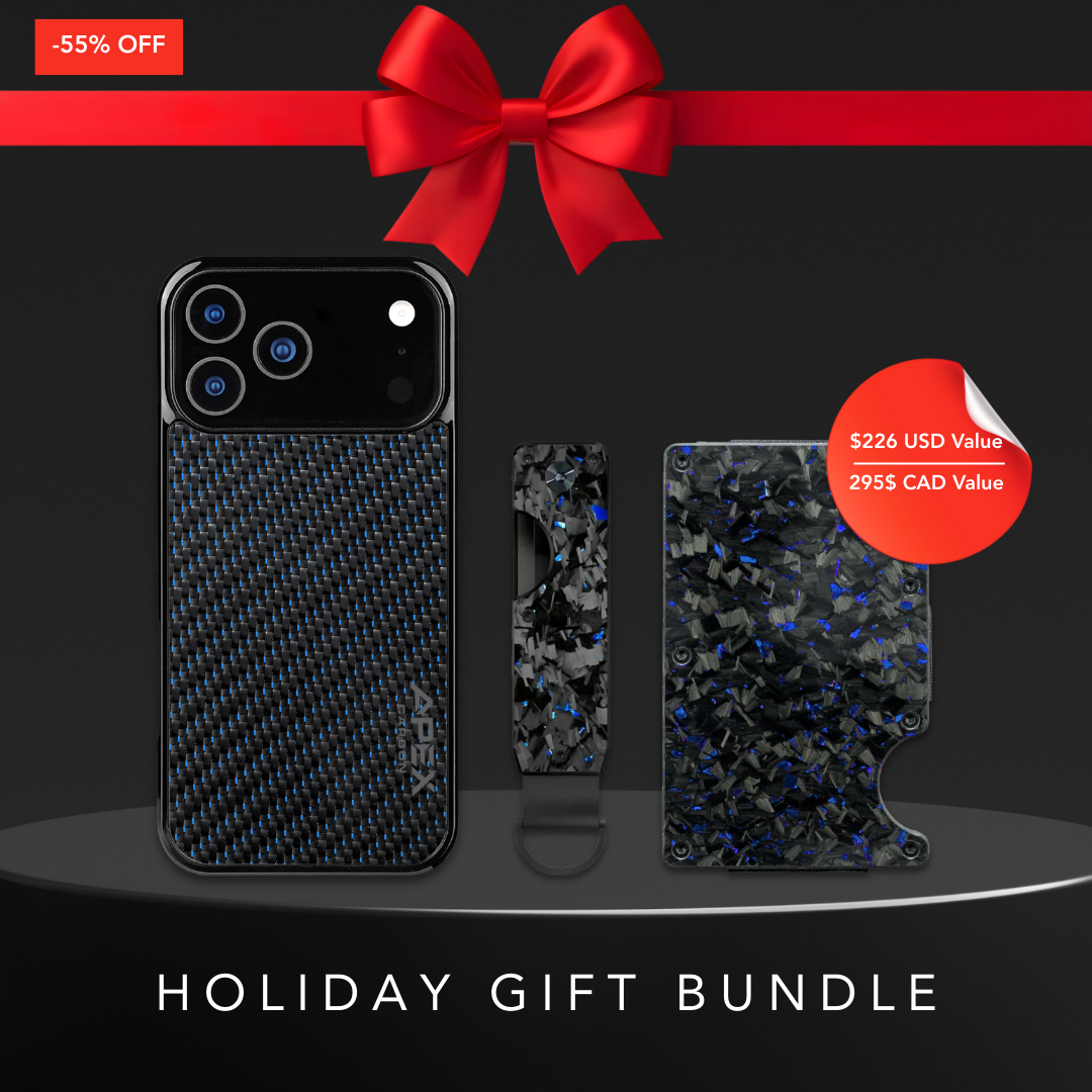 Blue Lace | Carbon Fiber | Impact Series Holiday Set