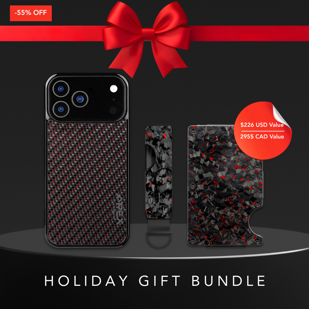 Red Lace | Carbon Fiber | Impact Series Holiday Set