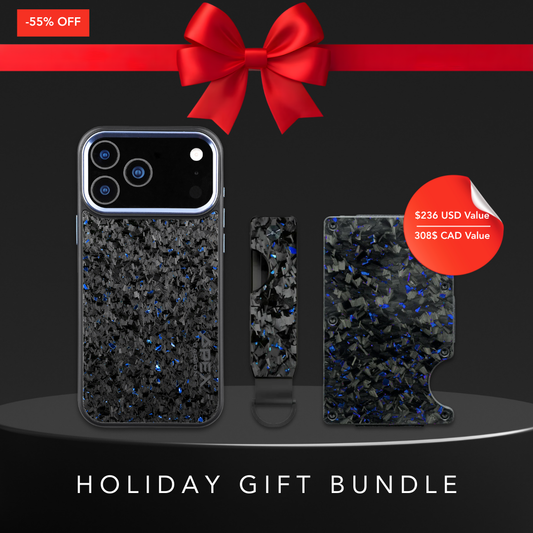 Blue Fragment | Forged Carbon Fiber | Impact Series 2.0 Holiday Set