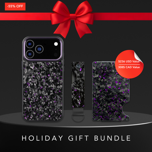 Purple Fragment | Forged Carbon Fiber | Impact Series 2.0 Holiday Set