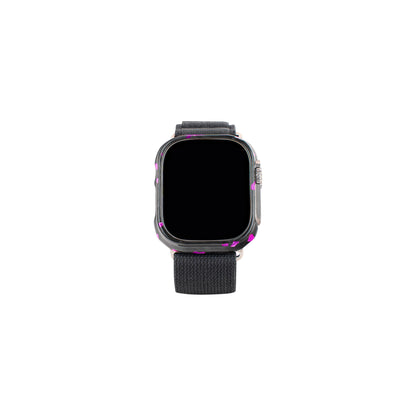Apple Watch | Purple Fragment | Real Forged Carbon Fiber Case