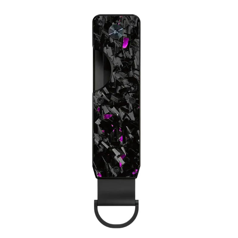 Purple Fragment | Forged Carbon Fiber | Key Case