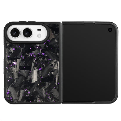 Purple Large Fragment Series | Forged Carbon Fiber | iPhone Case | IMPACT SERIES
