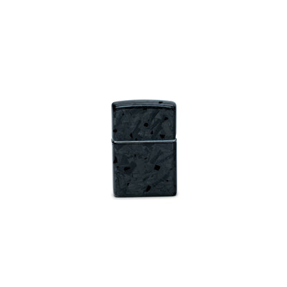 Black Fragment | Forged Carbon Fiber | Zippo Case