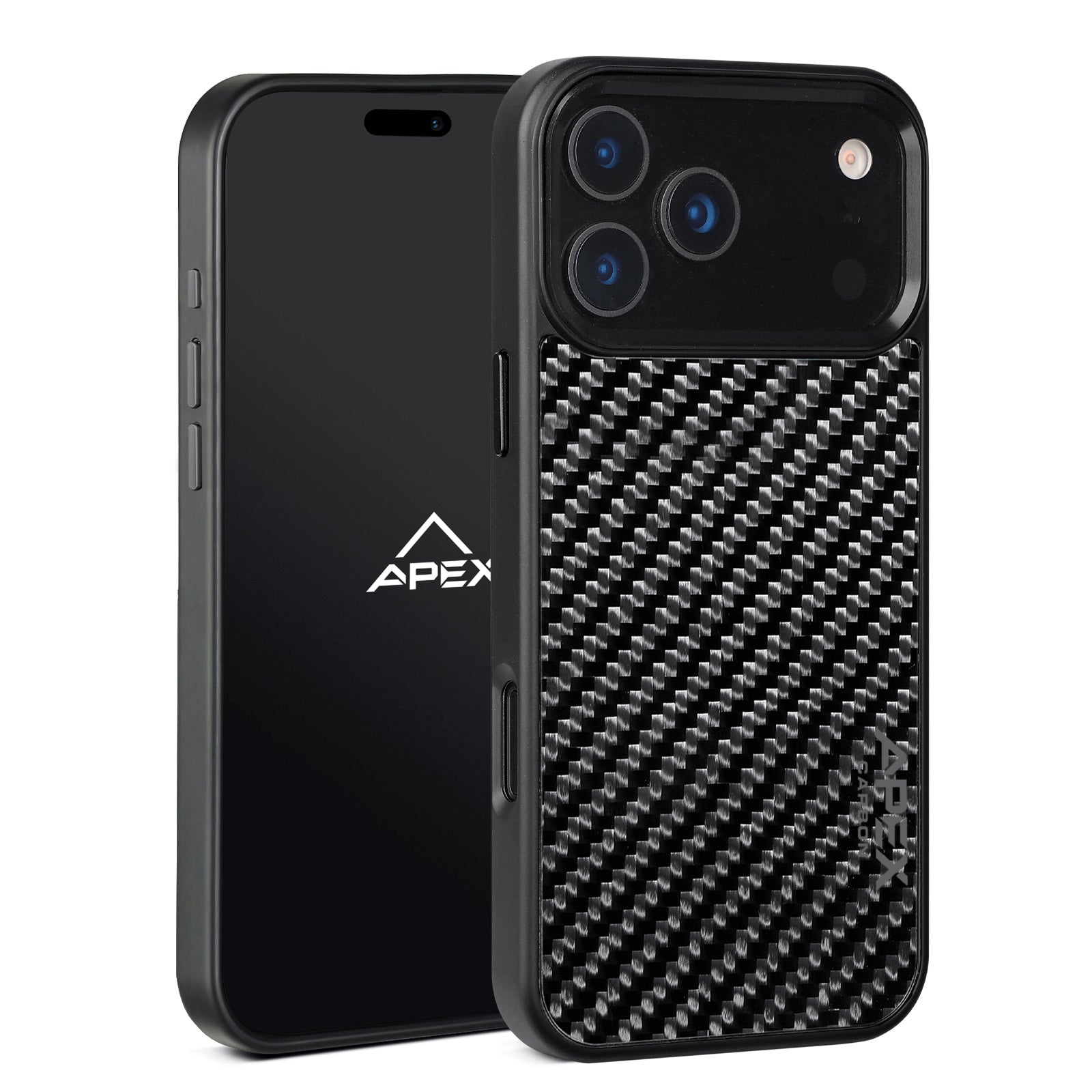 Carbon Fiber Black Lace | iPhone Case | IMPACT SERIES 2.0
