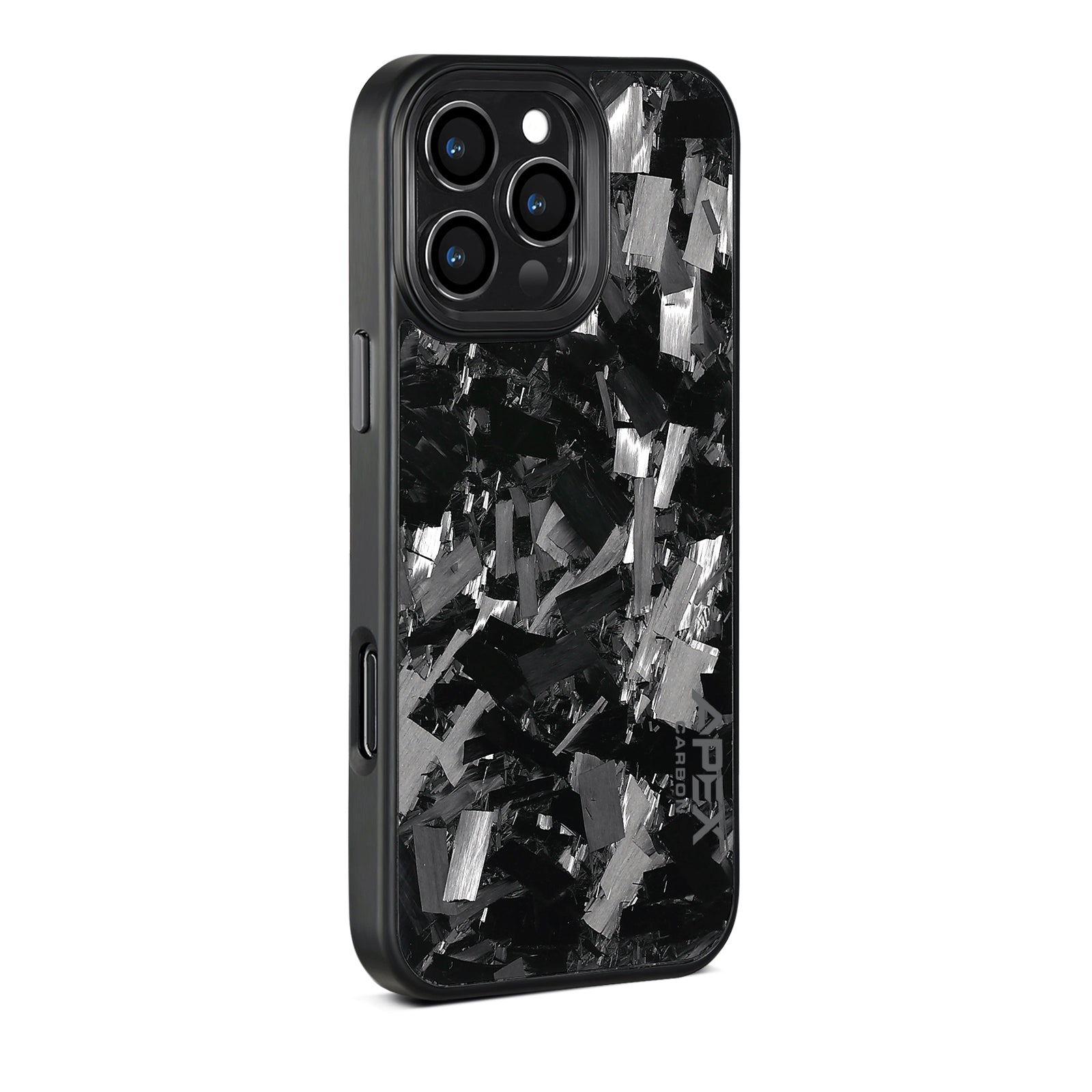 Black Large Fragment | Forged Carbon Fiber | iPhone Case | IMPACT