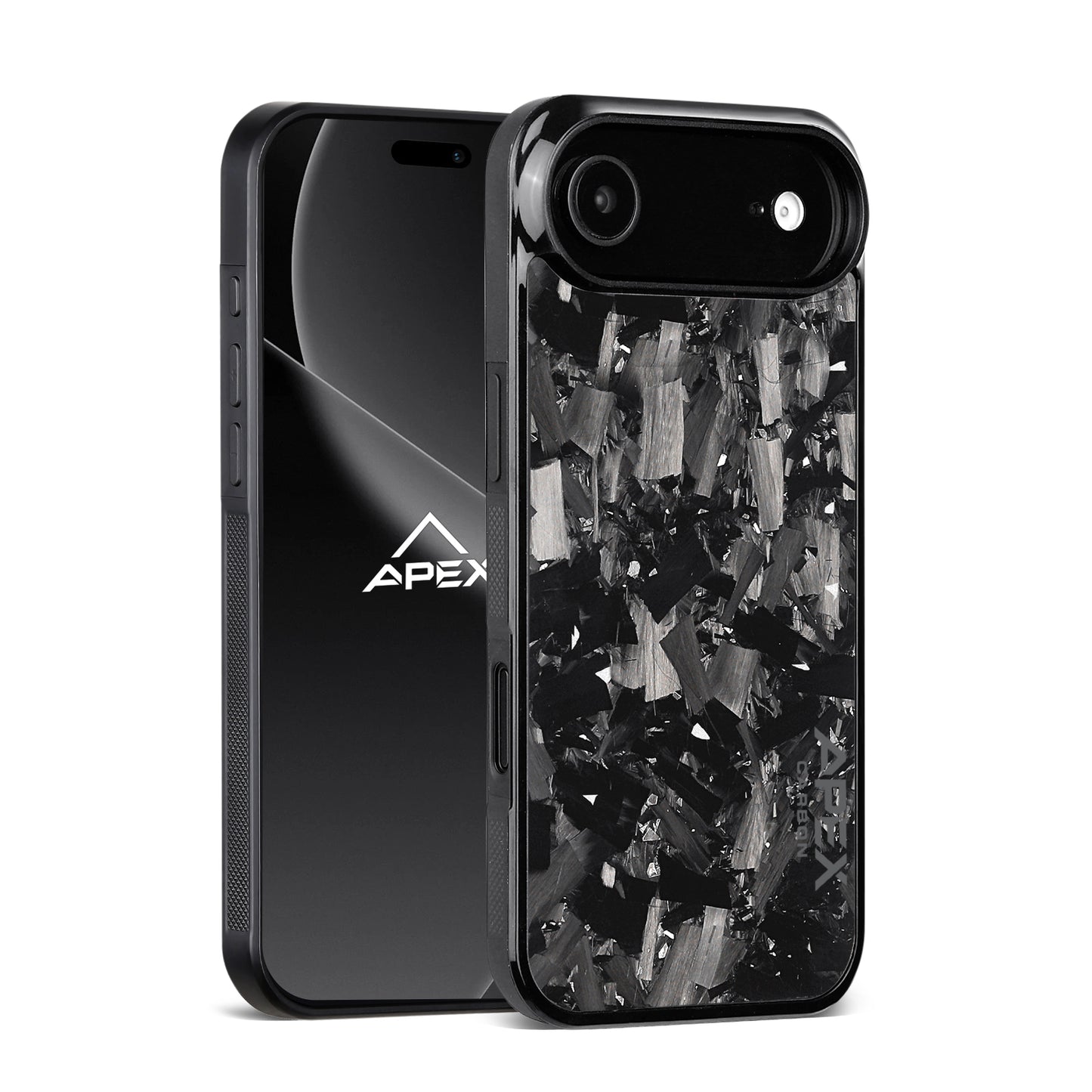 Diamond Large Fragment Series | Forged Carbon Fiber | iPhone Case | IMPACT SERIES