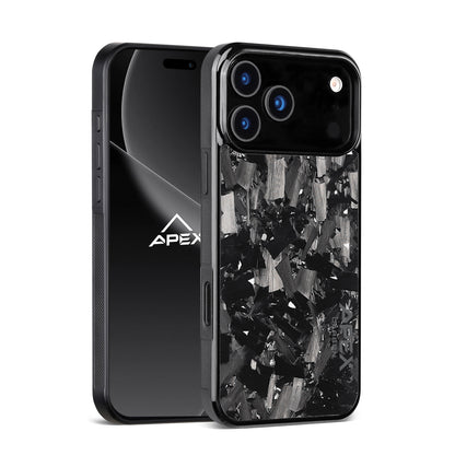 Diamond Large Fragment Series | Forged Carbon Fiber | iPhone Case | IMPACT SERIES