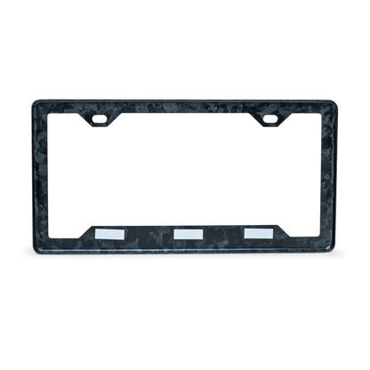Orange Fragment | Forged Carbon Fiber License Plate Frame