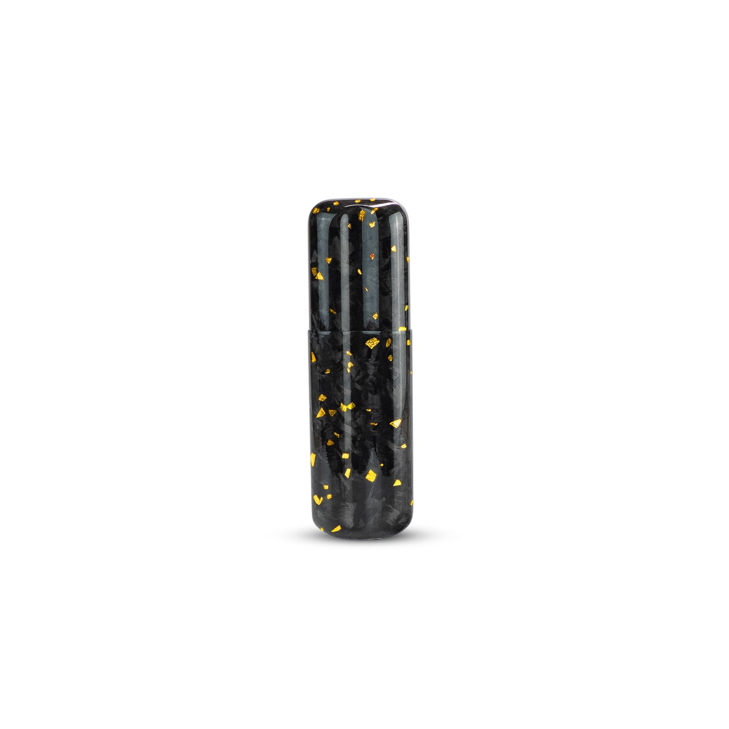 Gold Fragment | Real Forged Carbon Fiber | 2 Tube Cigar Case