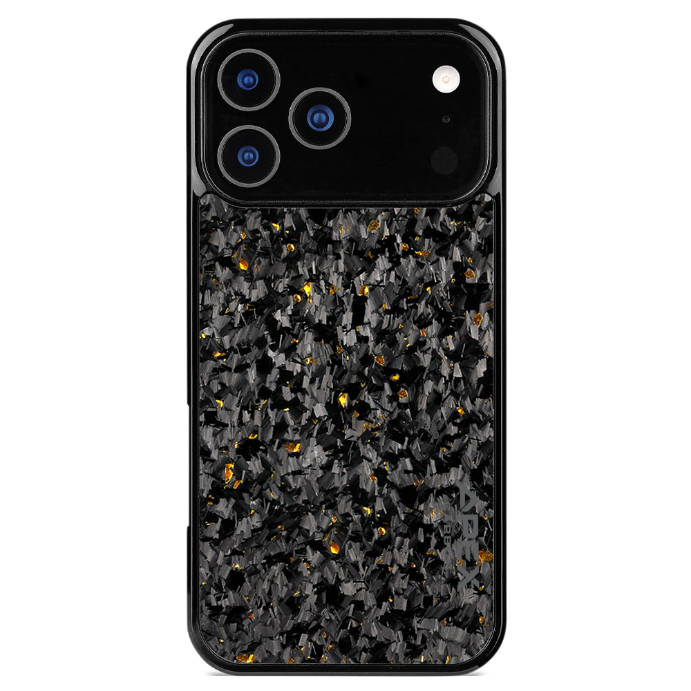 Gold Fragment  | Forged Carbon Fiber | iPhone Case | IMPACT SERIES