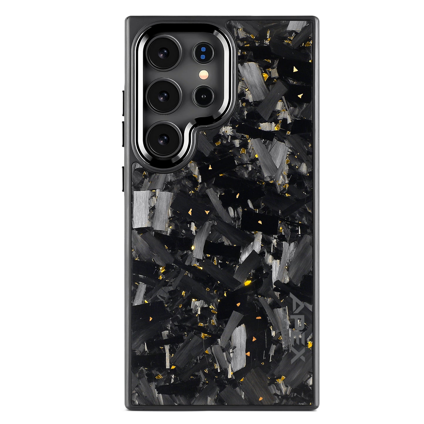 Gold Large Fragment  | Forged Carbon Fiber | Samsung Case | IMPACT SERIES 2.0