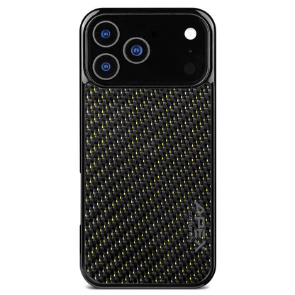 Carbon Fiber Gold Lace | iPhone Case | IMPACT SERIES
