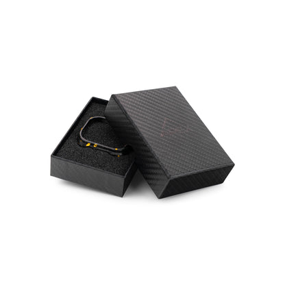 Apple Watch | Gold Fragment | Real Forged Carbon Fiber Case