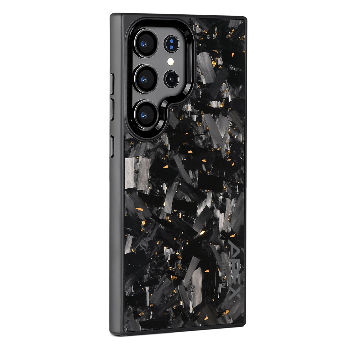Gold Large Fragment  | Forged Carbon Fiber | Samsung Case | IMPACT SERIES 2.0