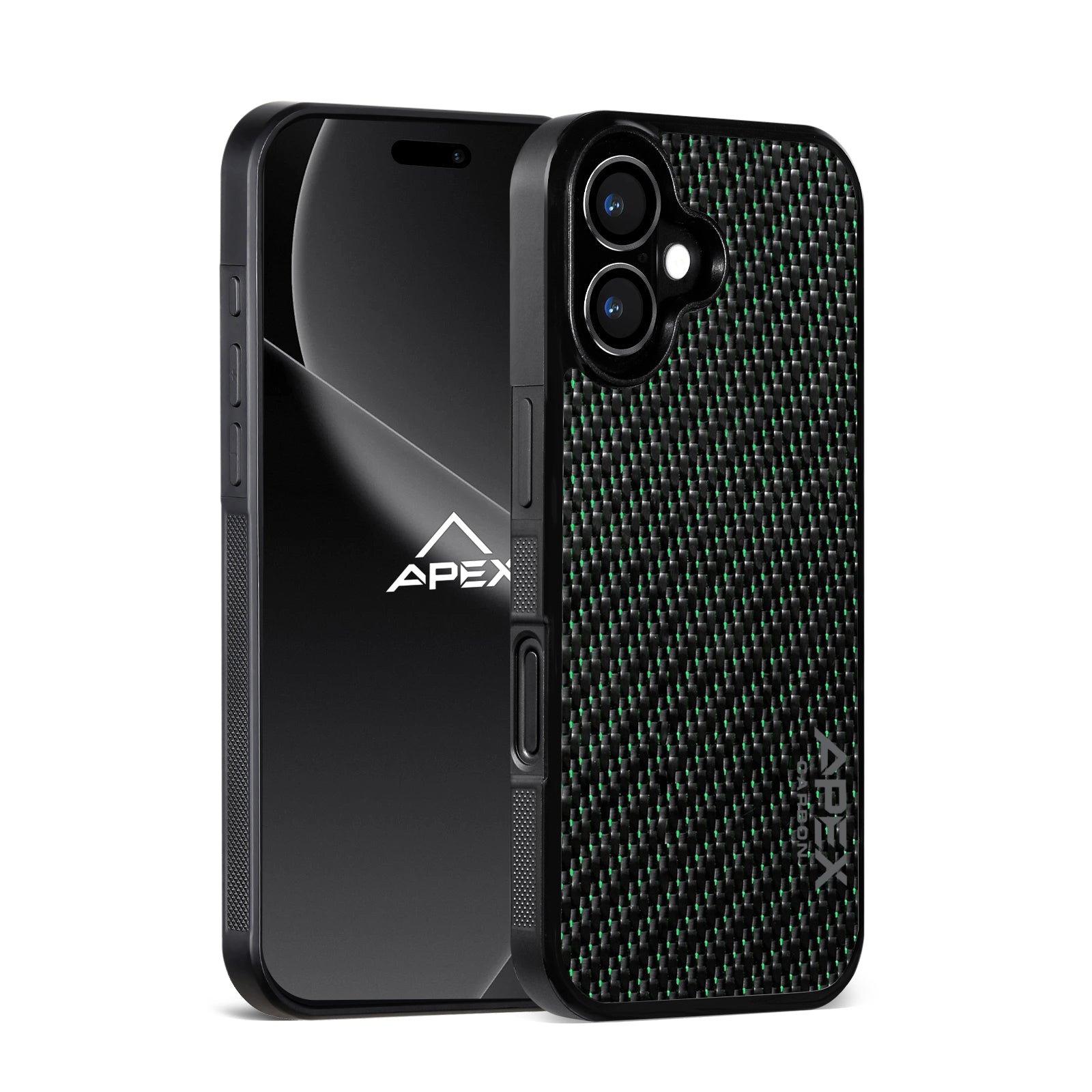 Carbon Fiber Green Lace| iPhone Case Carbon Fiber Green Lace| iPhone Case