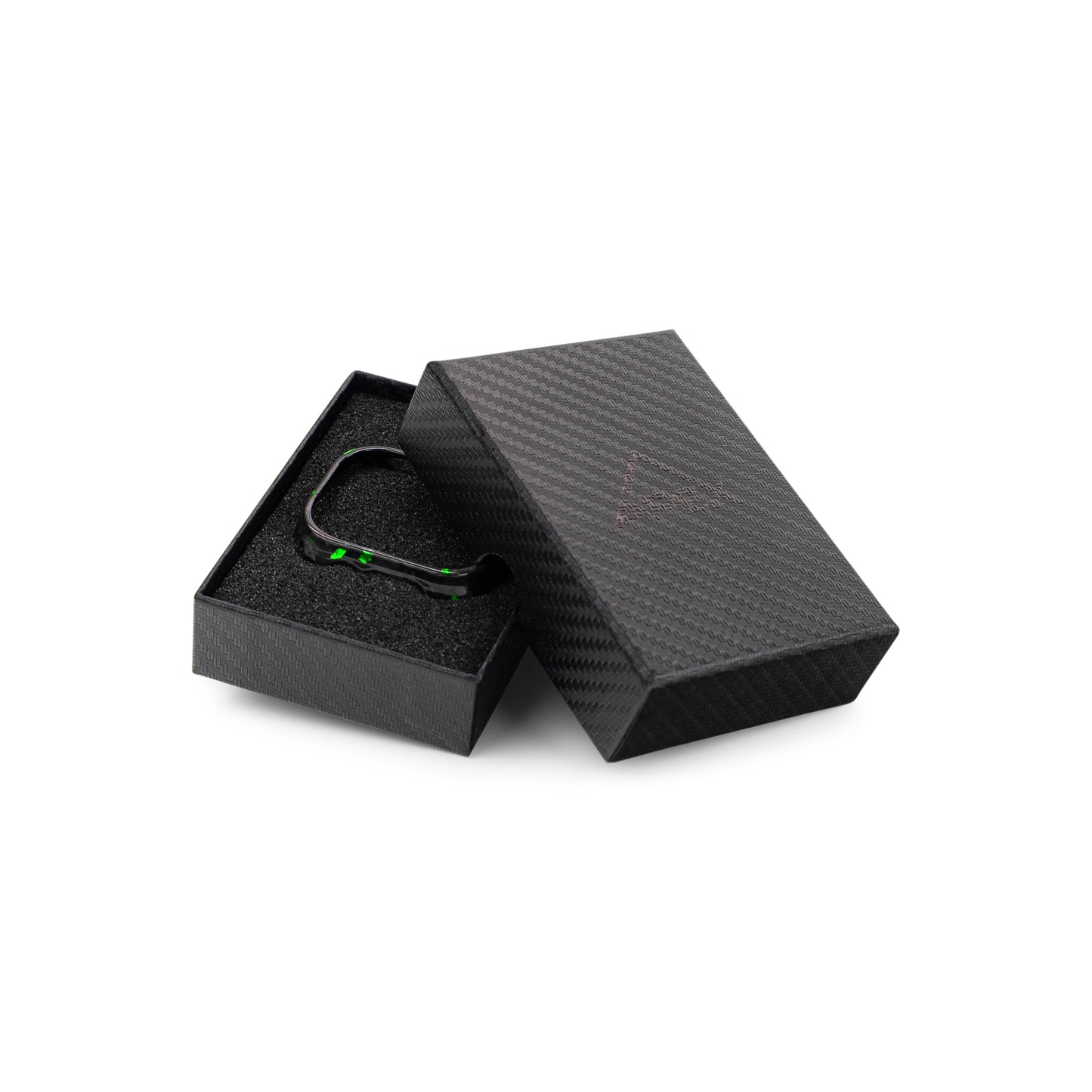 Apple Watch | Green Fragment | Real Forged Carbon Fiber Case