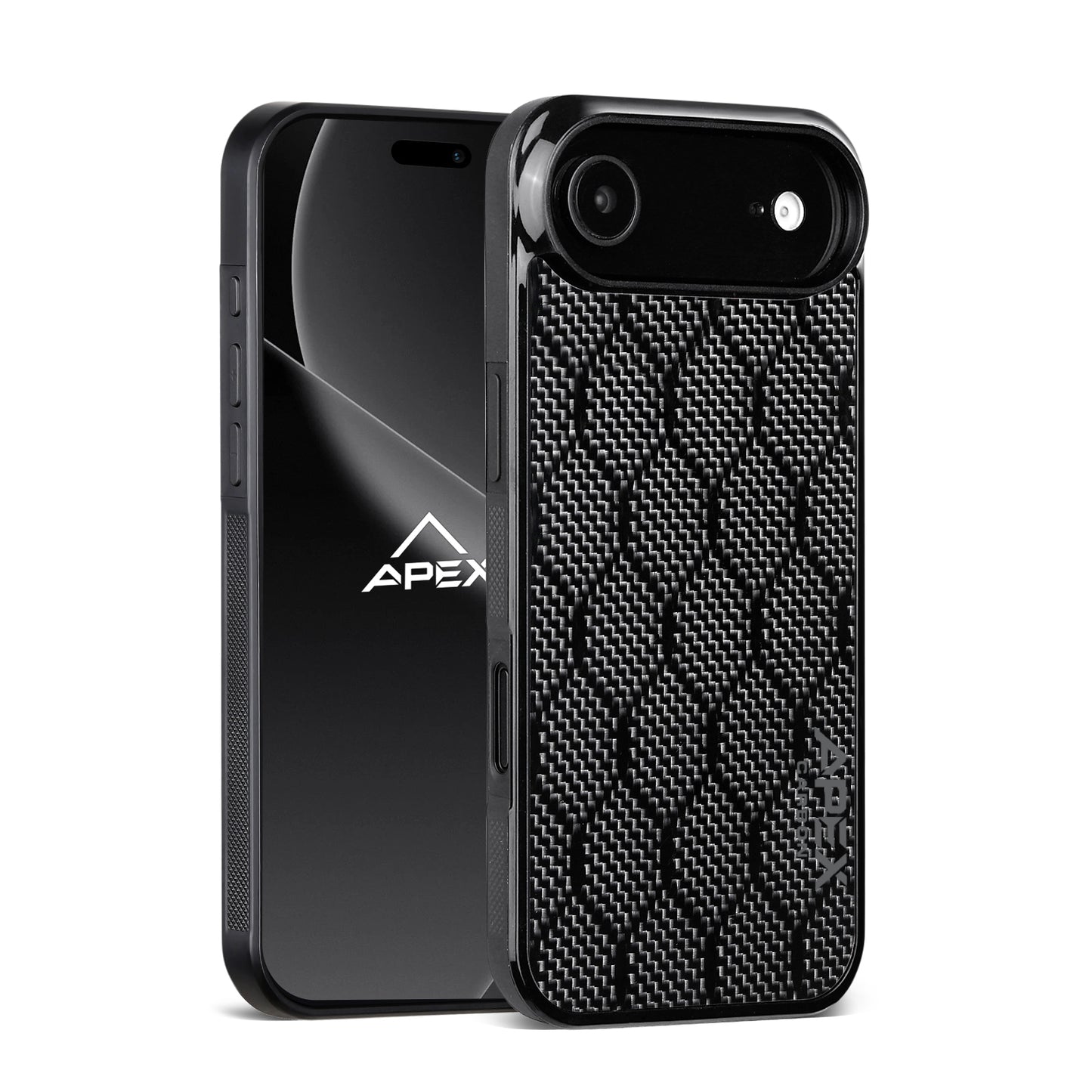 Carbon Fiber Black Honeycomb | iPhone Case | IMPACT SERIES