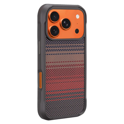 Radiant Orange Aramid Fiber | iPhone Case | Aramid Shock Series
