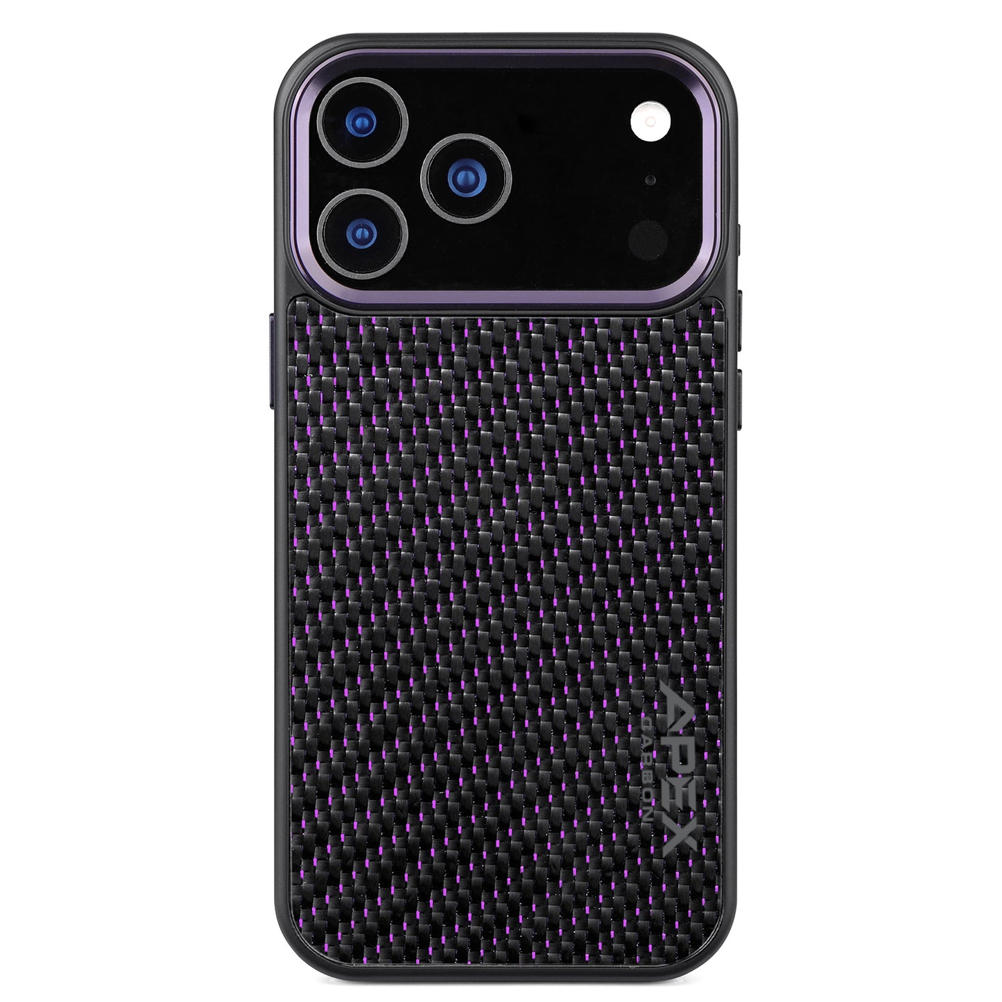 Carbon Fiber Purple Lace | iPhone Case | IMPACT SERIES 2.0