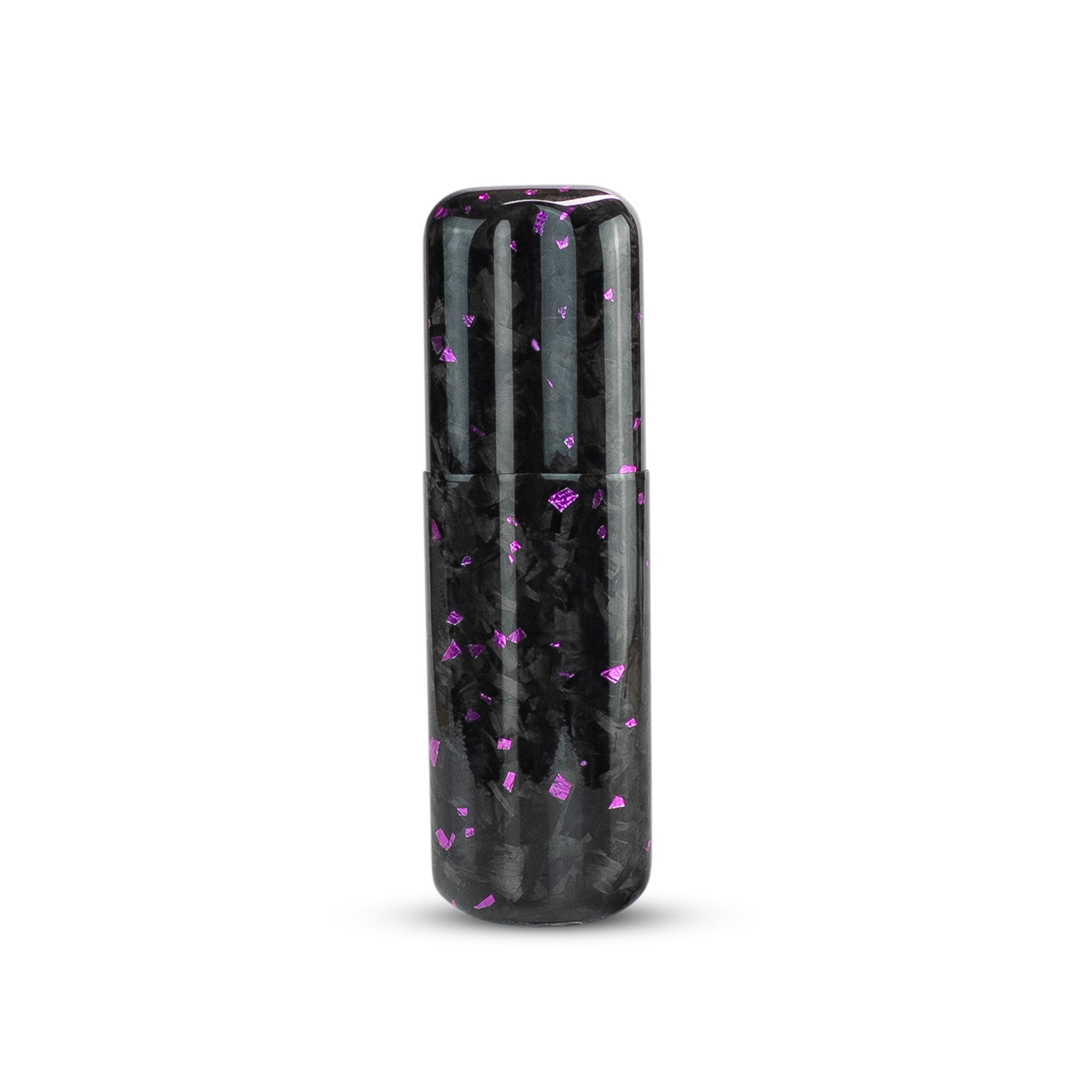 Purple Fragment | Real Forged Carbon Fiber | 2 Tube Cigar Case