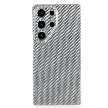 White Normal Carbon | Samsung Case | SQUELETON SERIES